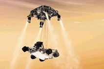 Robotsko vozilo Radovednež prihaja v ponedeljek na Mars