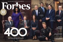 Forbes: Na vrhu seznama najbogatejših Američanov ponovno Bill Gates