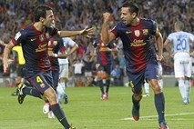 Barcelono po 87 minutah mučenja z bunkerjem Granade rešil izjemen gol Xavija