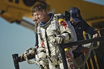 Felix Baumgartner: Misija uspešno končana - tudi uradno prebil zvočni zid