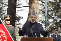 Karzaj: Afganistan pripravljen tudi na predčasen odhod tujih sil