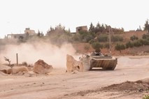 Sirski tanki vdrli na Golansko planoto