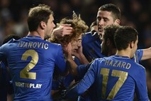 Chelseajevih šest golov za pirovo zmago, v osmino finala poleg Juventusa še Celtic in Galatasaray; poškodba Messija
