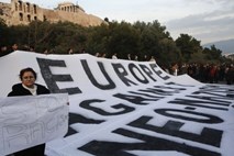 V Atenah evropski protest proti neonacizmu