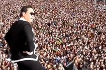 V Berlinu na tisoče ljudi zaplesalo na Gangnam Style