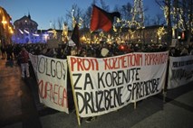 Protestni odbor vseslovenske ljudske vstaje: Če bi bila Slovenija normalna država, bi že tekli postopki za zamenjavo Janše in Jankovića