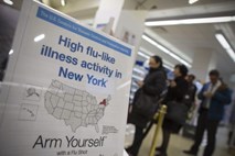 Zaradi epidemije gripe v državi New York razglasili izredne razmere