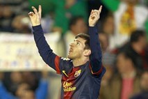 Messi sedmič v idealni enajsterici Uefe