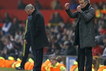 Mourinho: Boljša ekipa je izpadla; jezni Ferguson ni želel pred novinarje