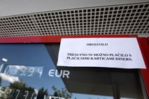 Diners Club Slovenije seznanil Banko Slovenije o izpolnitvi zahtev