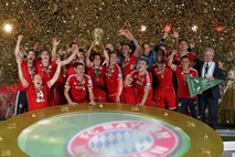 Bayern izjemno sezono kronal z zmago v nemškem pokalu (foto in video)