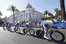 Tour: ekipni kronometer ekipi Orica GreenEdge, Brajkovičeva Astana daleč zadaj