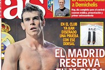 Španski As: Real že rezerviral številko za Garetha Balea