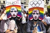 Igre v Sočiju v primežu zakona o istospolno usmerjenih