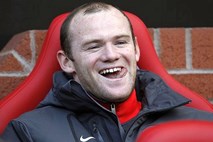 Rooney s poškodovano glavo