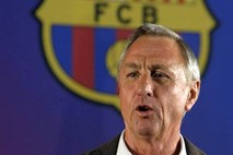 Cruyff: Dokler bo Rosell na čelu Barcelone, ne bom stopil na Camp Nou