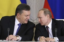 Ukrajina za zvestobo Rusiji dobila občuten popust na zemeljski plin in finančno pomoč