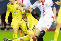 Maribor se je poslovil od Evrope: Handanović porabil ves kredit