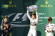 Rosberg vozil svojo dirko in zmagal