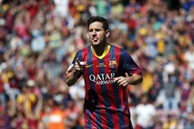 Messi presegel mejo 400 golov za Barcelono