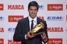 Suarez prejel priznanje za najboljšega evropskega strelca
