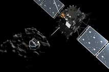 Philae s kometa poslal še zadnje podatke, nato izgubil energijo
