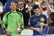 Za zlato žogo Messi, Ronaldo in Neuer