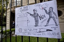 Karikature, s katerimi so se karikaturisti z vsega sveta odzvali na smrtonosni napad v Parizu