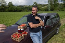 #intervju Andrej Vogrin, pridelovalec jagod: Letno pridelajo 20 ton jagod