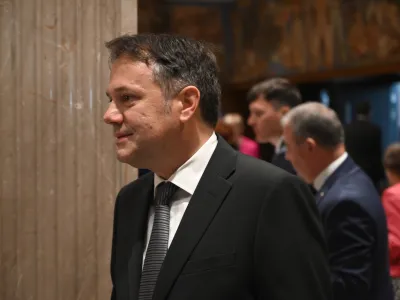 Matej Arčon- 13.05.2022 &ndash; Državni zbor (DZ) &ndash; 1. ustanovna seja DZ - novoizvoljeni poslanci in poslanke prve seje 9. parlamentarnega sklica - //FOTO: Nik Erik Neubauer