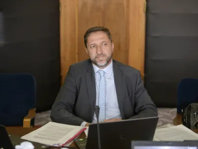 Klemen Bo&scaron;tjančič - 30.05.2022 - predstavitev kandidata za ministra za finance Klemna Bo&scaron;tjančiča pred odborom DZ za finance; //FOTO: Jaka Gasar