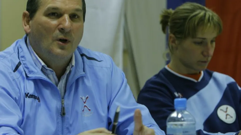 Ivica Rimanić (levo) je moral zapustiti položaj selektorja ženske reprezentance.