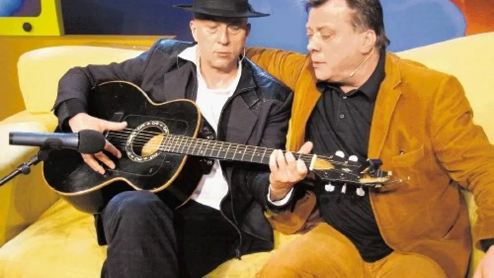 Vlado Kreslin in Halid Bešlić