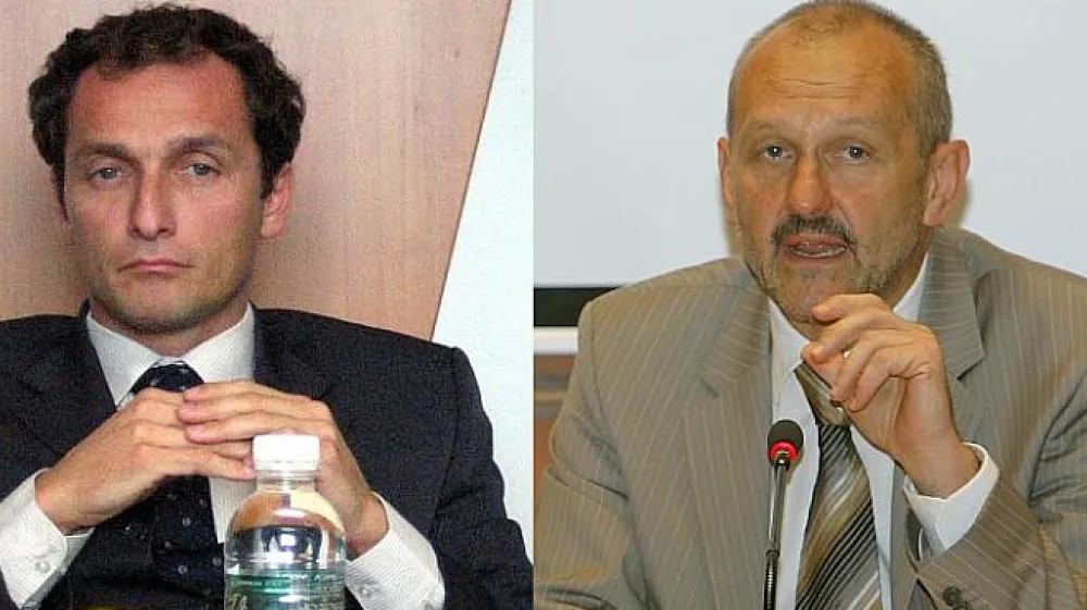 V Sloveniji izvedeni menedžerski prevzemi so doslej po dosegljivih podatkih največji zaslužek prinesli vodilnim kadrom  Lesnine z njenim direktorjem Bojanom Papičem (desno) na čelu ter Borisu Pipanu (levo), ki je prek Sarinija prevzel Etro 33.