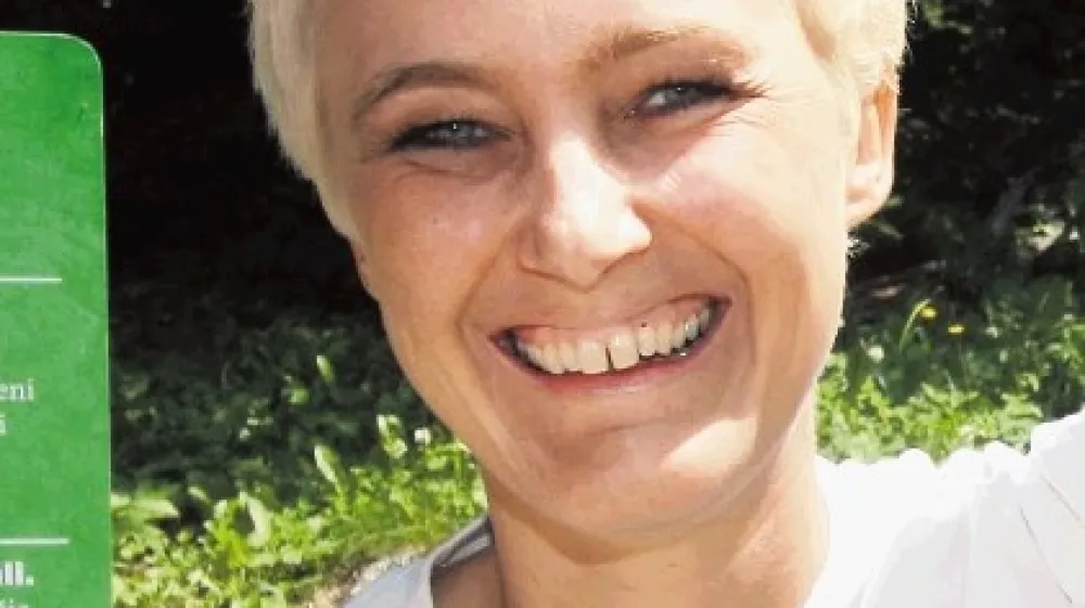 Predstavnica Ekologov brez meja Polonca &Scaron;tritof