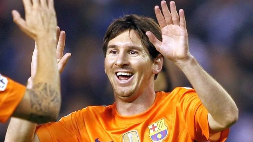 Lionel Messi je imel sinoči veliko razlogov za veselje.