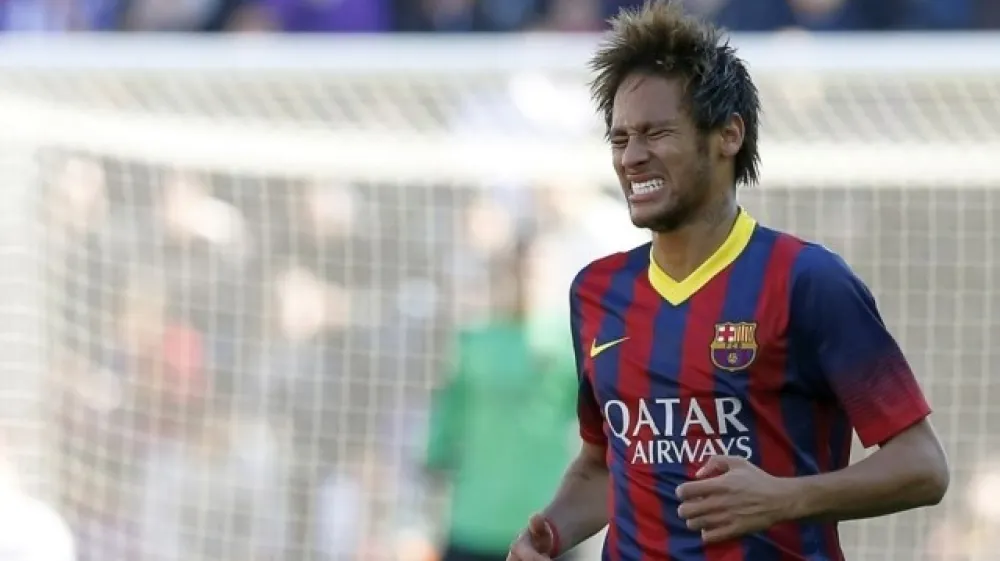 Neymar z igrami v dresu Barcelone marsikoga &scaron;e ni prepričal. (foto: Reuters)