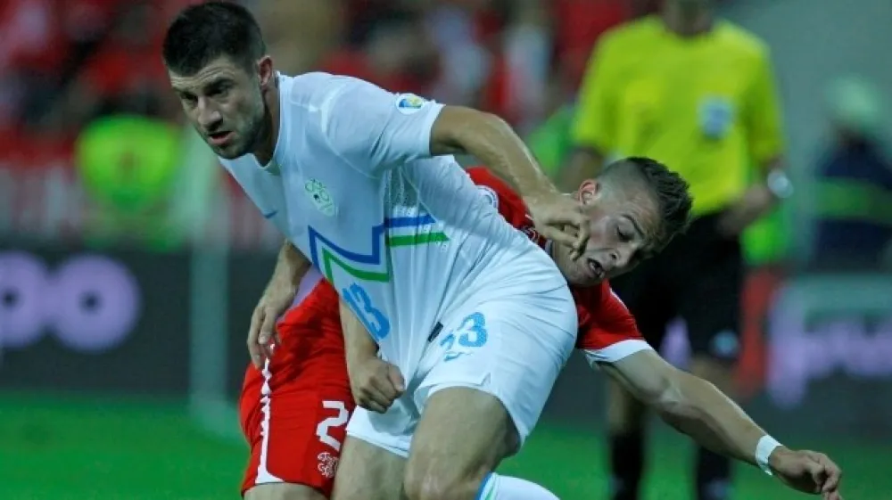 Bojan Jokić &scaron;e kar nekaj časa ne bo ponovno oblekel slovenskega dresa. (Foto: Luka Cjuha)