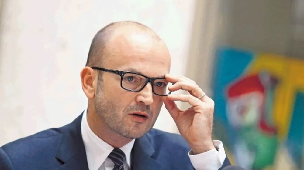 Guverner Banke Slovenije Bo&scaron;tjan Jazbec