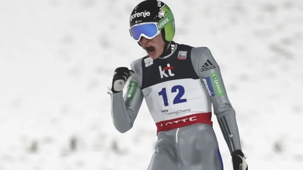 Anže Lani&scaron;ek je s četrtim mestom v Pjongčangu izenačil  najbolj&scaron;i dosežek kariere iz Nižnega Tagila. AP