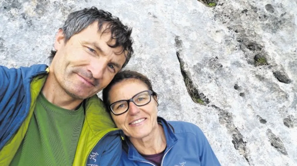 Janez Skok in Ines Božič Skok, par ki je ustvaril založbo Sidarta.