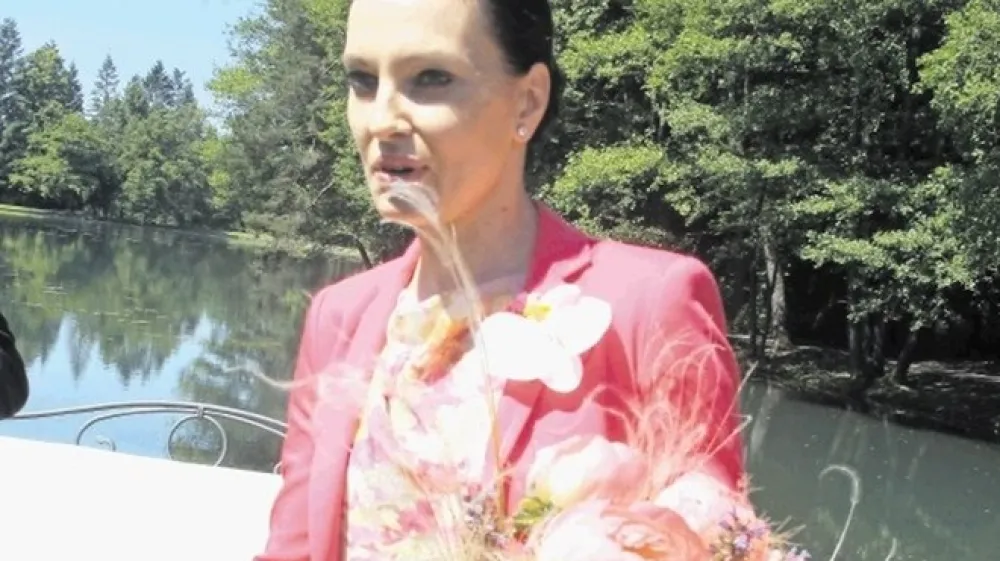 Iris Kociper Haas v času vodenja državnega Brda