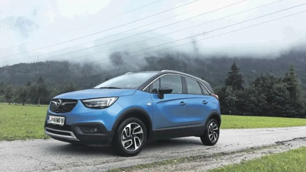 Opel crossland X je v marsičem podoben mokki X.