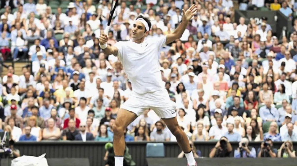 Roger Federer se bo danes pomeril z Grigorjem Dimitrovom.