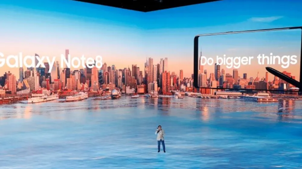 Predstavitev novega Note 8.