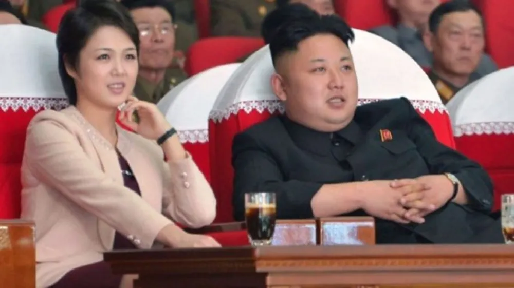 Ri Sol Ju in Kim Jong Un