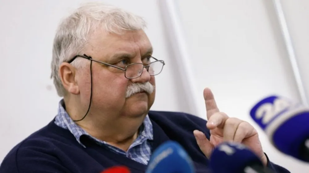 Predstavnik Slovenskega E-foruma Gorazd Marinček.