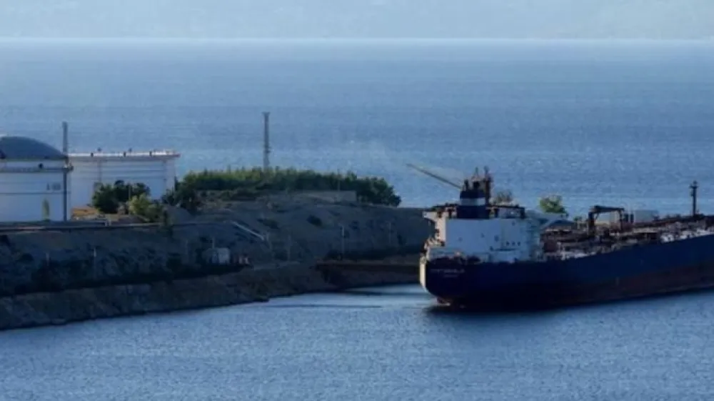 Plinski terminal na Krku.