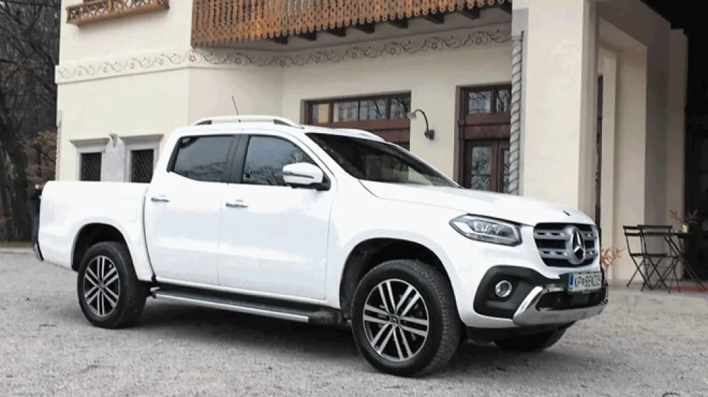 Razred X je prvi Mercedesov pick-up.