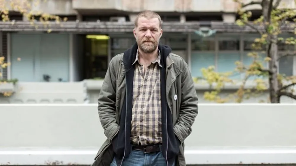 Jernej Lorenci: &raquo;Igralci so center mojega dela, oni postanejo avtorji, na vseh ravneh, če se le da.&laquo;  (Foto: Matjaž Ru&scaron;t)